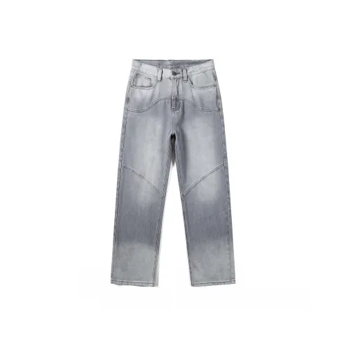 MAREA VESUVIO Light Gray Men's Jeans MAREA VESUVIO Светло-серый Мужские Джинсы