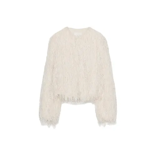 ZARA Белый Женский Куртки