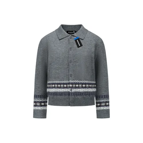 WKOOG Серый Унисекс Трикотаж