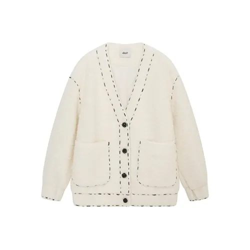 d'zzit Белый Женское Пальто