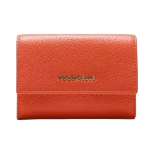 COCCINELLE GRAIN LEATHER Кошелек Женские Гранат Красный