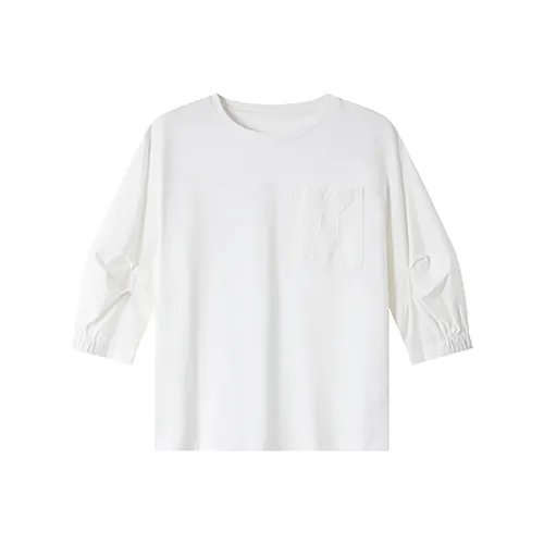 ZUOSAISI Белый Женские T-рубашки