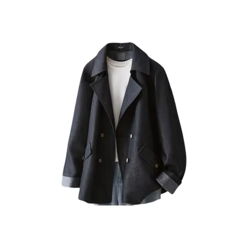 LUYOUYE Оригинальный джинсовый женский тренч