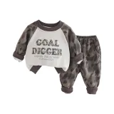 Темно-серый комплект из двух частей