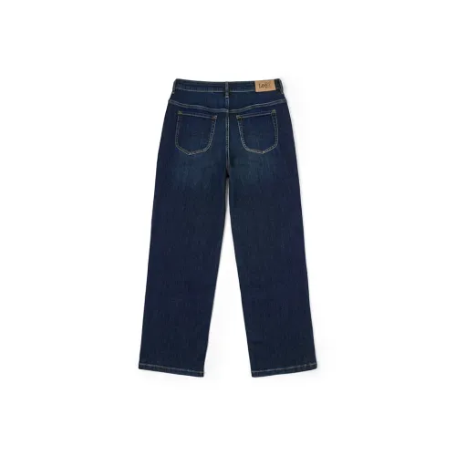 Lee Темно-синий Женские Джинсы