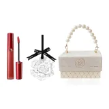 Красный Tube Жидкая Помада #216 Закат Малина + Белый Чай Ароматерапия