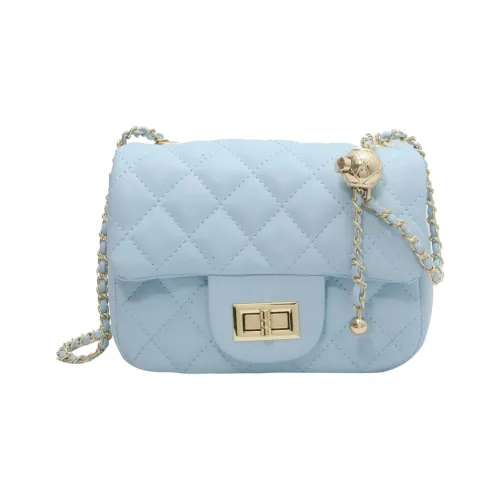 AUNG ПУ (полиуретан) Сумка через плечо Стандартная Синий Розовый Черный Белый