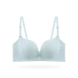 Озерно-голубой [Подъемный улучшенный, Сборка / Украшение сборкой, Персик, Грудь]