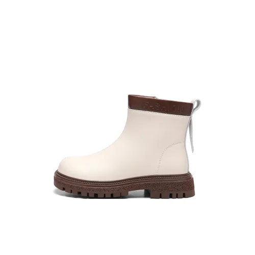 ADOONGA Амортизаторы Shock устойчивые к истиранию водонепроницаемые противоскользящие анти-KICK детские кожаные сапоги