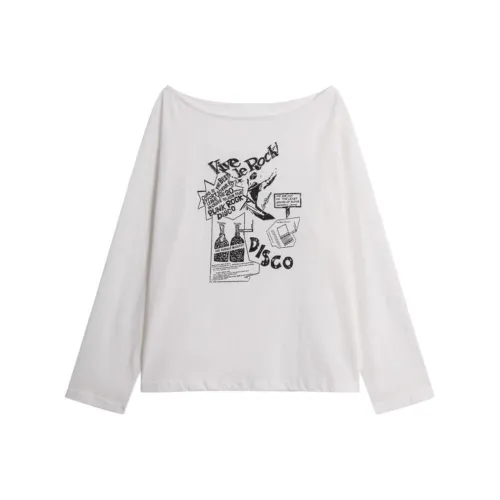 EMDPN Летний Тонкий Уменьшающий Вес Универсальный Пре-Осенний Длинный Рукав Топ Женский