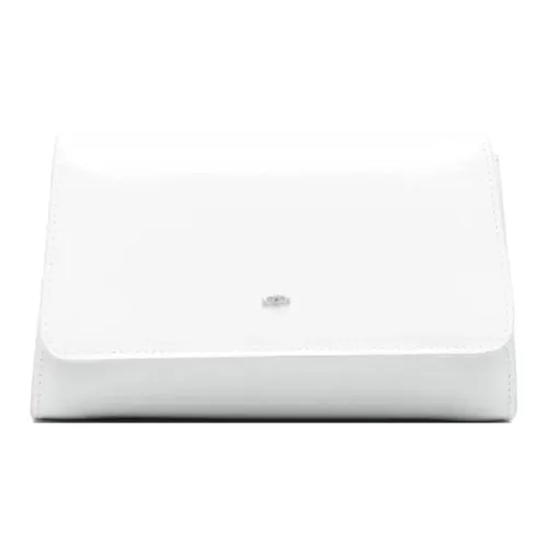 Giuseppe Zanotti GZ Телячья кожа Лакированная кожа Клатч Женская Белая