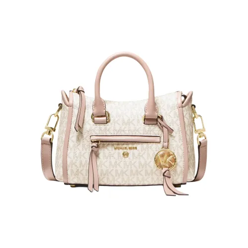 MICHAEL KORS Carine Искусственная кожа Ручная сумка Сумка через плечо Экстра маленькая Женская Ванильный белый