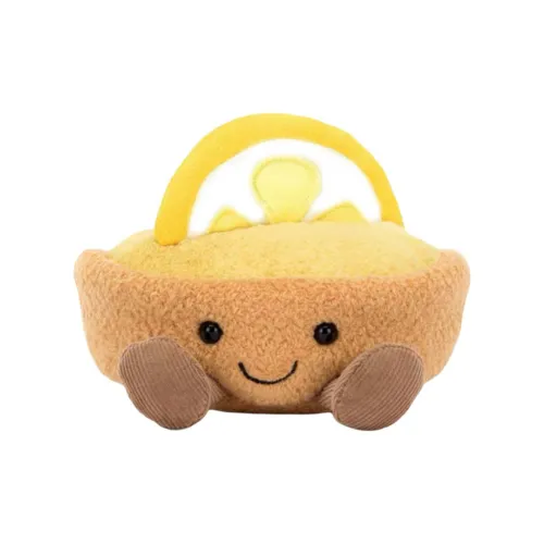 JELLYCAT Интересная еда Франция Paris Limited Десерт Лимон Тарт Куклы Плюшевая кукла Трубы Высокие