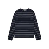 Морской синий в полоску