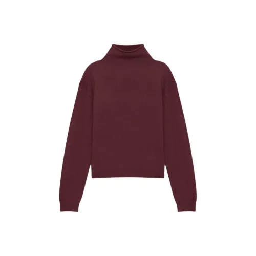 ARITZIA FW25 Кашемир Mockneck Свитер Кашемир Свитер Женские