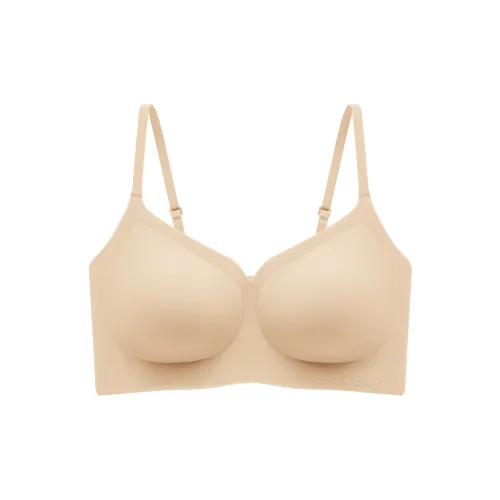 JKN Audrey Hepburn Стиль Позиционирование Кожа [Подъемный и Подъемный Поддержка Предотвращение опущения] Женские Бюстгальтеры