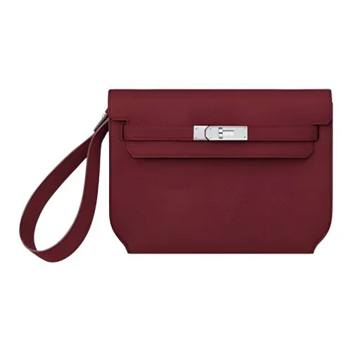 HERMES Kelly Depeches Мужской HERMES Красный