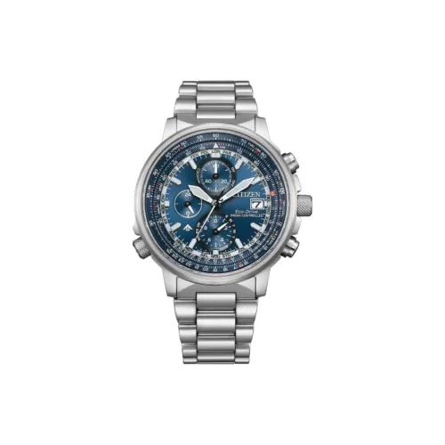 CITIZEN PROMASTER Series Светильник Кварцевый механизм Нержавеющая сталь Ремешок Часы 41 мм Унисекс Синий циферблат