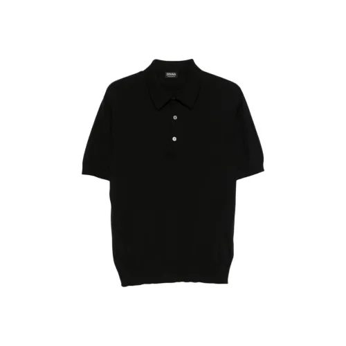 Ermenegildo Zegna Черный Мужской Трикотаж