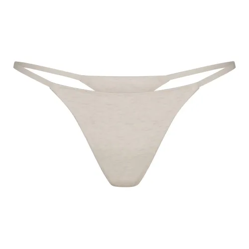 SKIMS FW25 Легкий Хлопок STRING Стринг Женские