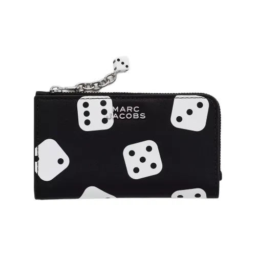 MARC JACOBS Derrick Adams Коллаборация Гладкая кожа Кошелек Женские Черный