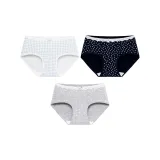 3 шт (B Комбо-Светло-серый + Светло-синий + Темно-синий)