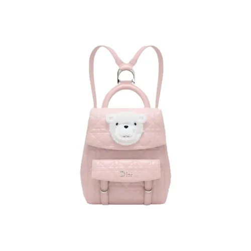 DIOR Кожа Рюкзак Для Детей Розовый