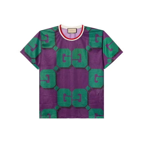 GUCCI SS23 T-Shirt Мужской Фиолетовый