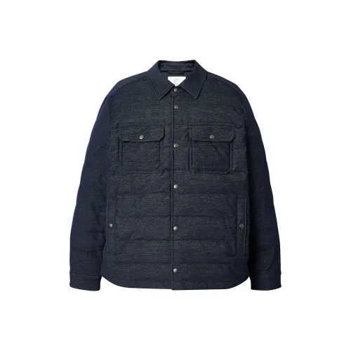 JACK JONES E37 Чернила Синий Мужской Пух