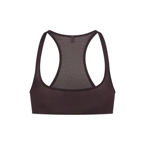 SKIMS FW25 Прозрачный Модал Scoop Бюстгальтер Женский