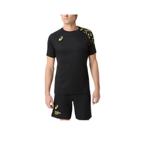 ASICS Черный Унисекс Футболки