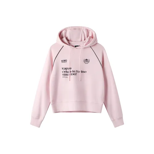 KAPPA Свободный крой Удобное пальто Коммутирование Непритязательный стиль Пуловер Укороченный худи Женское