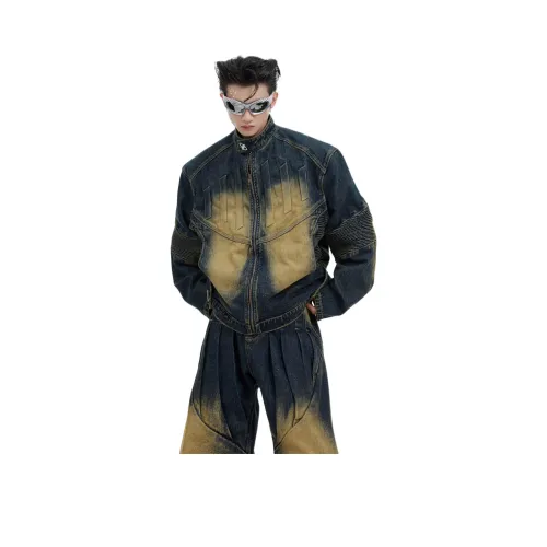 Wooden Rabbit Denim Jacket Men's