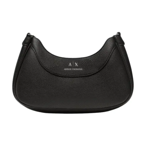 ARMANI EXCHANGEAE ПУ (полиуретан) с синтетической кожей сумка через плечо мини женская черная
