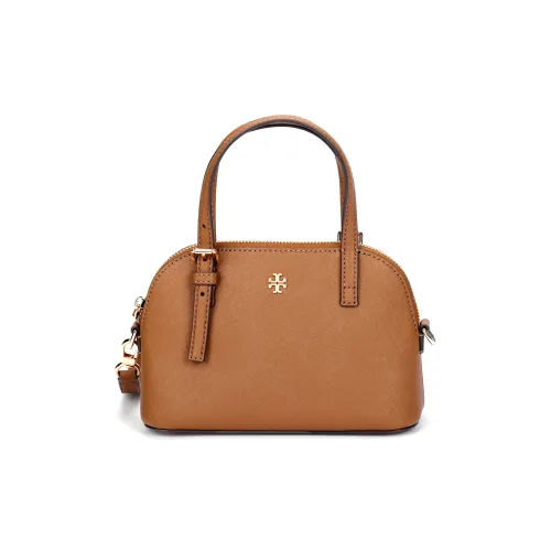 TORY BURCH Emerson кожаная сумка-купе сумка через плечо сумка для женщин CAMEL