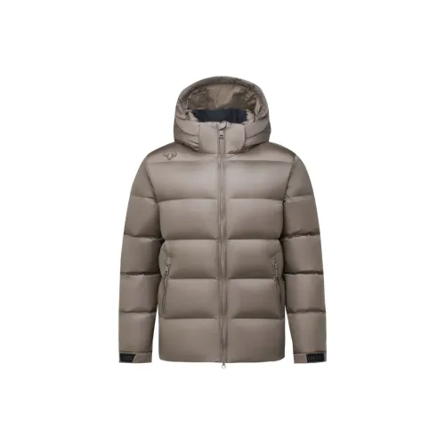 DESCENTE HEAT NAVI Пуховик Анти-пиллинг Укороченный Блестящий Термический Мужской