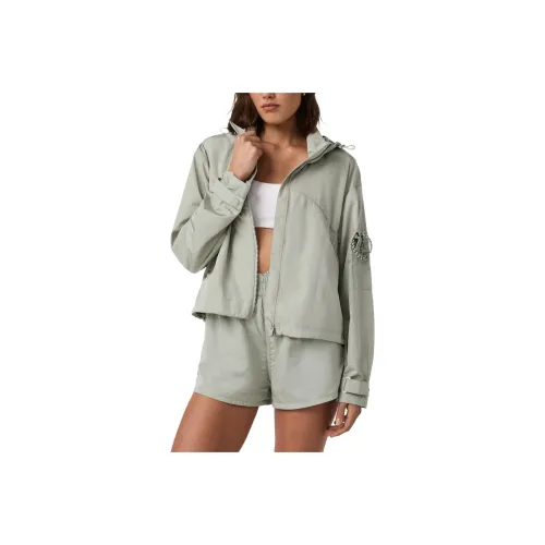 Vuori Светло-серый зеленый Тальк Женские Куртки