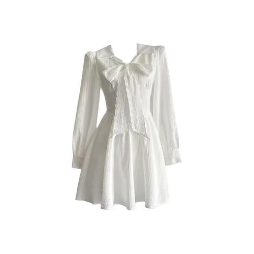 INNI Длинное платье с длинными рукавами женское