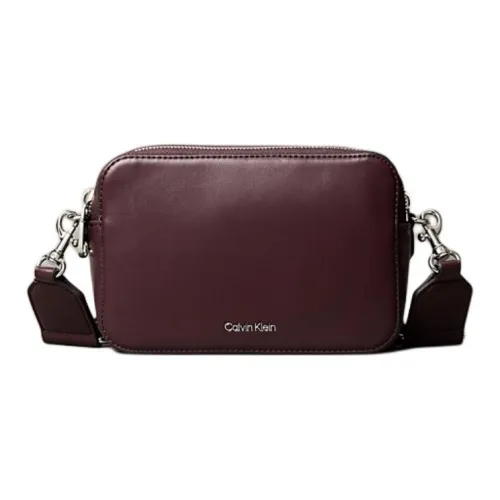 CALVIN KLEIN Полиуретан Camera Сумка Плечевая Сумка Женская Бордовый
