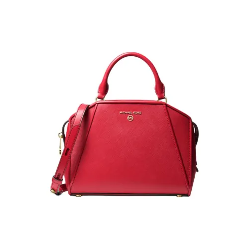MICHAEL KORS MK Cleo Кожа Сумка Сумка через плечо Сумка через плечо Маленькая Женская Красная