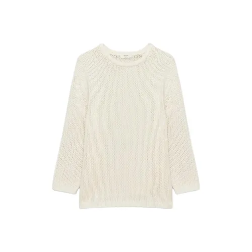ARITZIA FW25 Mesh Cashmere Oversized Crew Sweater Cashmere Sweater Women's