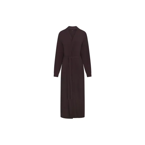 SKIMS FW25 Мягкий Lounge Длинный Халат для сна Женские