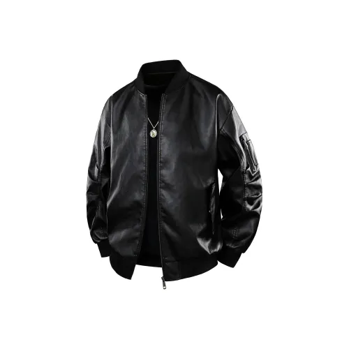 PASOK Унисекс Кожаные куртки