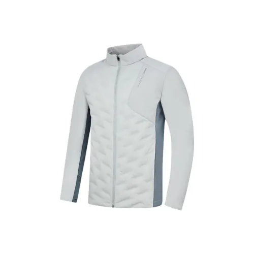 QIAODAN Taiqing Серый Дымчатый Серый Мужские Куртки