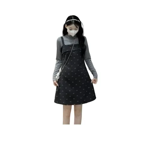 GIUHF Серый комплект Женские Слиплатья