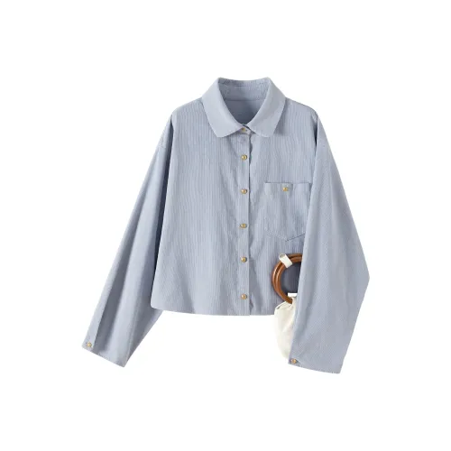 TOUCH Светло-синие женские рубашки