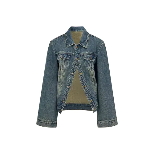 GRAYISMOON Denim Jacket Women's
