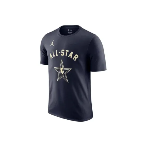 Jordan 2024 NBA All Star Weekend Essential T-Shirt Мужской Синий