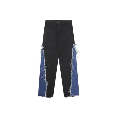 REXSHION Черные Унисекс Джинсы