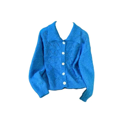 HAPG Синий Трикотаж Женский Трикотаж